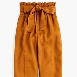 J CREW POINT SUR PAPERBAG PANTS